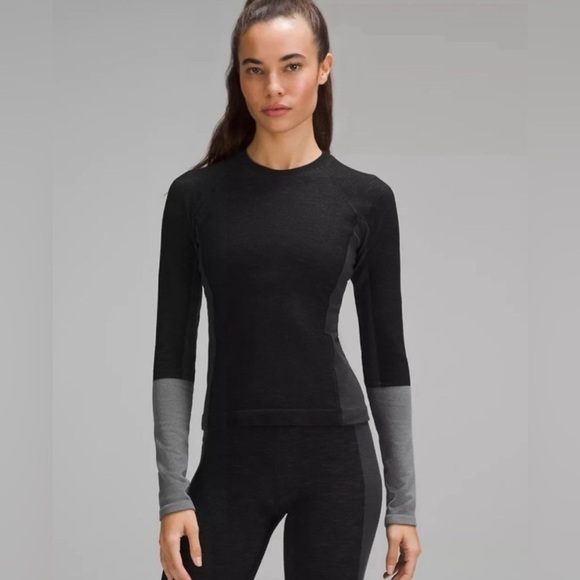 Lululemon Keep The Heat Thermal Long Sleeve Colourblock - Picture 1 of 9
